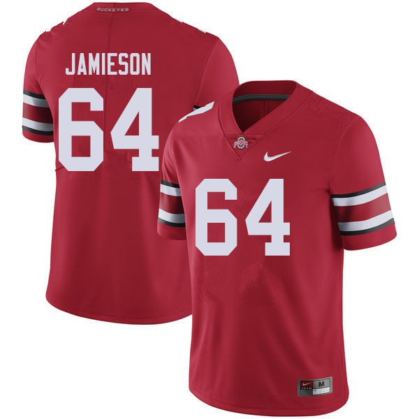 Ohio State Buckeyes #64 Jack Jamieson Men University Jersey Red OSU53500